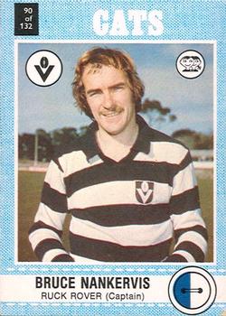 1977 Scanlens VFL #90 Bruce Nankervis Front